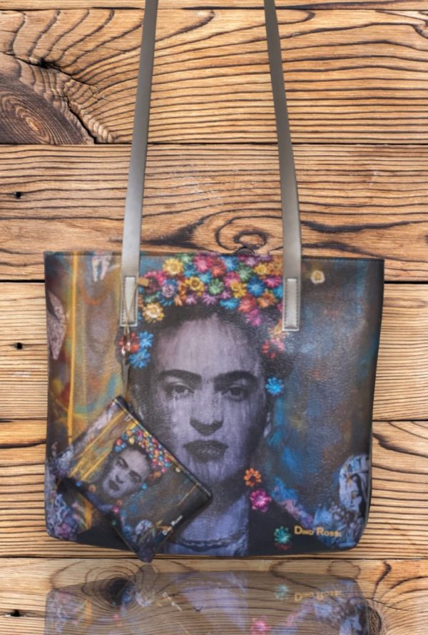 Τσάντα Ώμου Dino Rossi Με Σχέδιο Frida Kahlo 23.192
