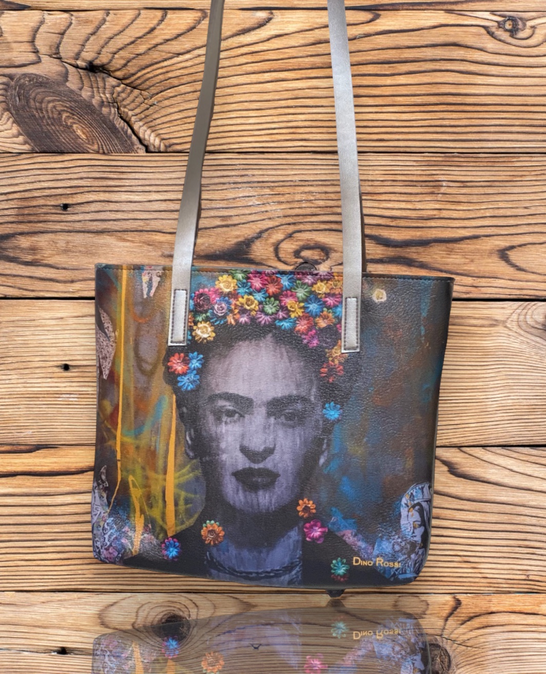 Τσάντα Ώμου Dino Rossi Με Σχέδιο Frida Kahlo 23.192