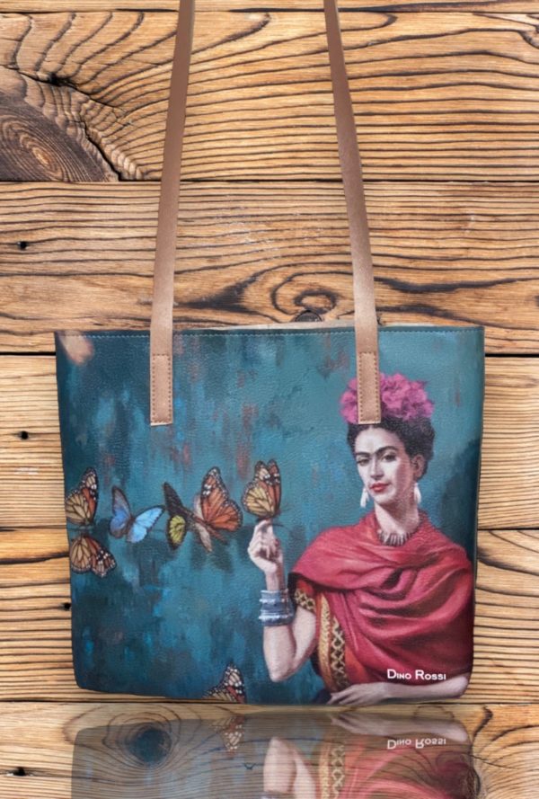 Τσάντα Ώμου Dino Rossi Με Σχέδιο Frida Kahlo 23.32