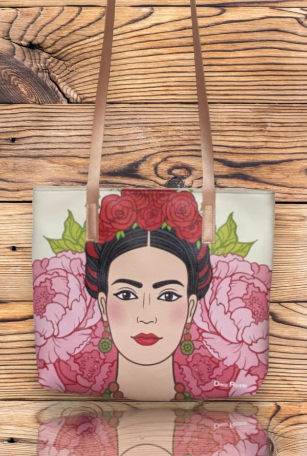 Τσάντα Ώμου Dino Rossi Με Σχέδιο Frida Kahlo 23.33