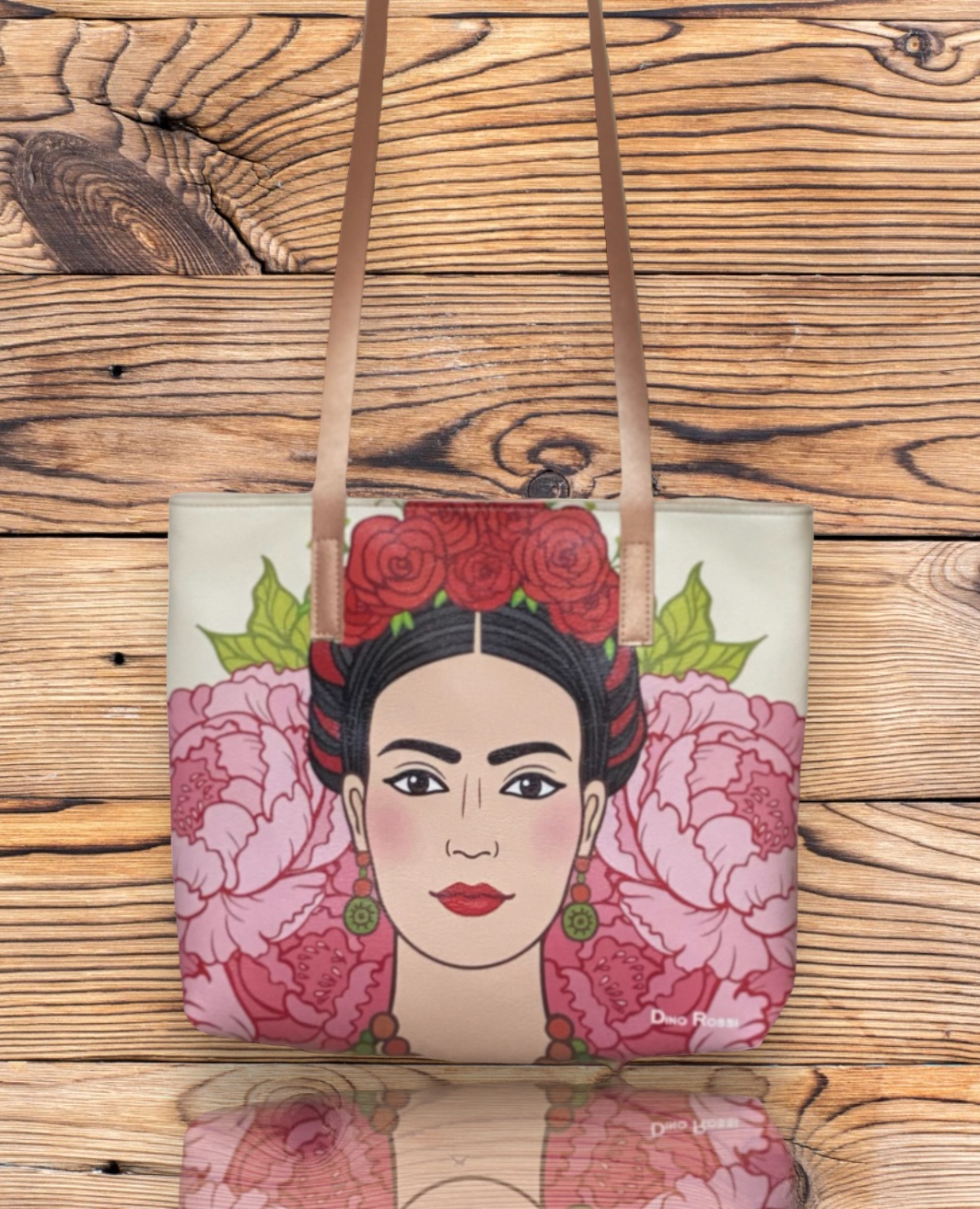 Τσάντα Ώμου Dino Rossi Με Σχέδιο Frida Kahlo 23.33