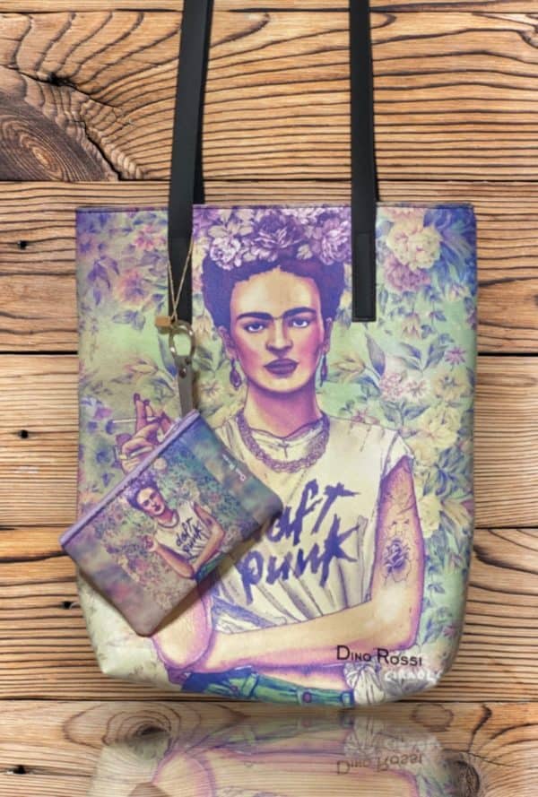 Τσάντα Ώμου Dino Rossi Με Σχέδιο Frida Kahlo 23.29