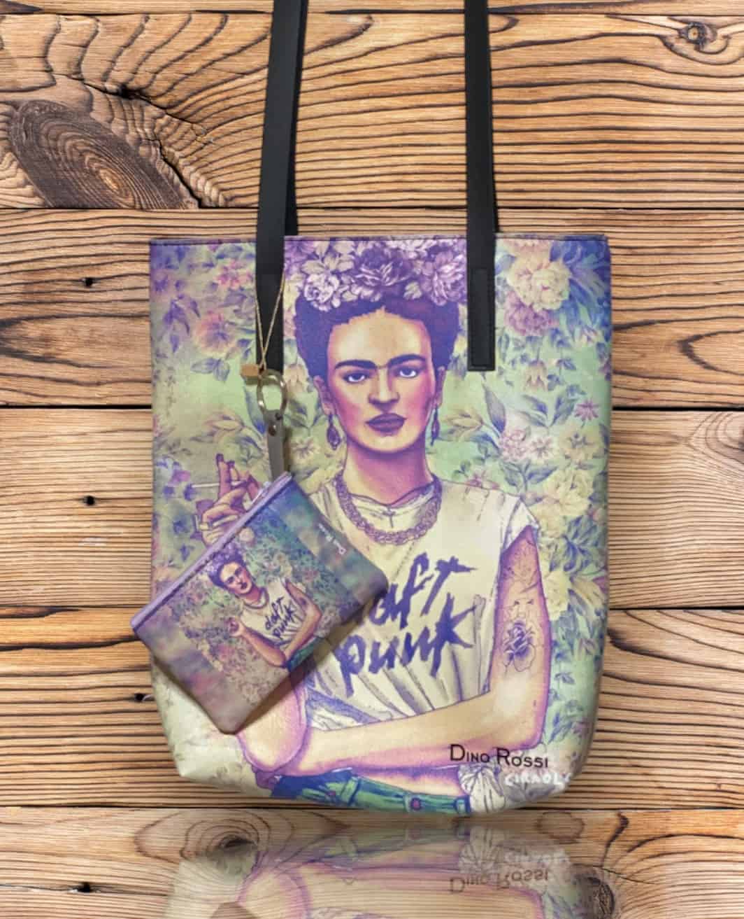 Τσάντα Ώμου Dino Rossi Με Σχέδιο Frida Kahlo 23.29